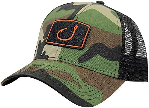 AVID Iconic Fishing Trucker Hat - Camo - One size fits all