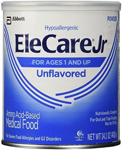Elecare Jr Unflavored Hypoallergenic 14.1 Oz by Elecare Jr