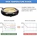Sumind Mug Warmer Coffee Cup Warmer Beverage Warmer for Office Desk and Home Use, Tea, Water, Cocoa or Milk Cup with Food Grade Silicone Lids (Black)