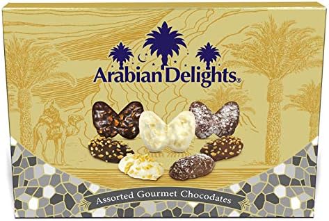 Arbian Delights Mediterranean Gourmet Assorted Chocodates - 205g