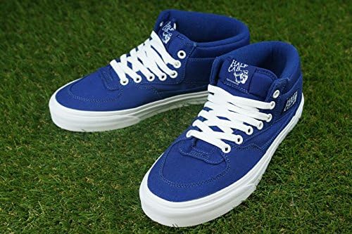 Amazon 新入荷 Vans ヴァンズ バンズhalf Cabハーフキャブ Canvas Blueprint Truewhite キャンバス ブループリント トゥルーホワイト レディース スニーカー キャンバス 青 白 スケーター 即納 Mens Us9 5 約27 5cm シューズ バッグ