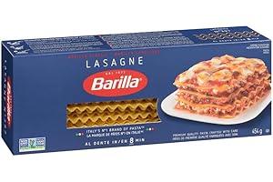 Barilla Pasta Wavy Lasagne - 454 Grams per Unit (Pack of 12 Units)