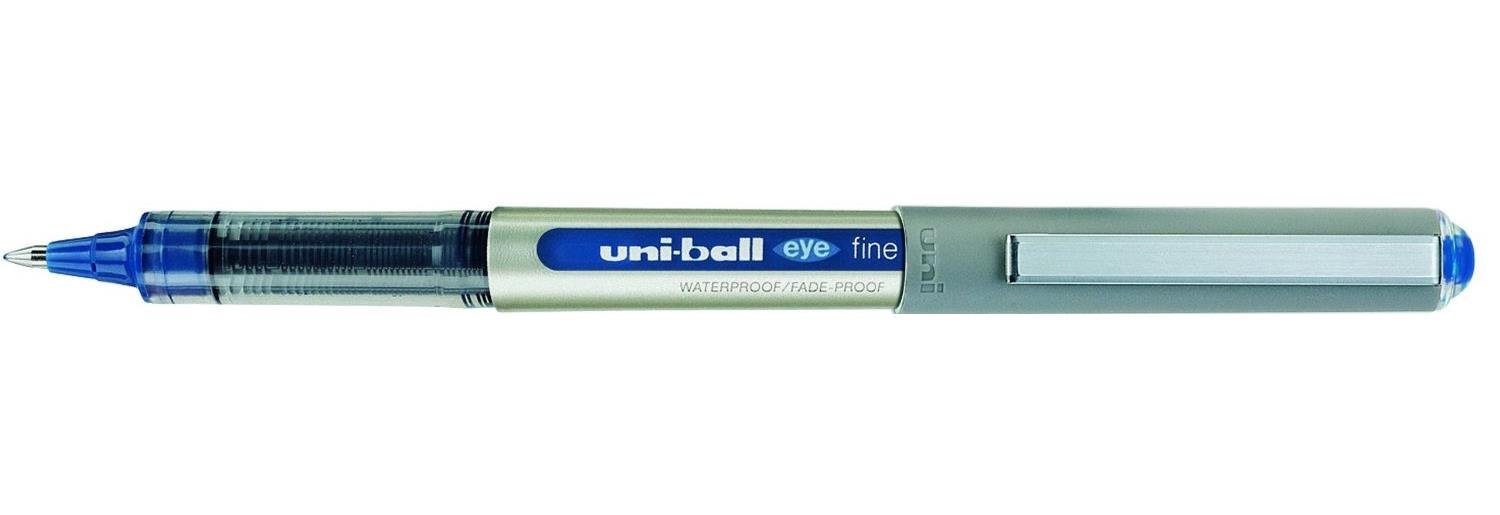Uni-Ball UB-157 Eye Rollerball Pen Fine Blue (12 Pack) 162453000