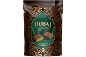 AL.R@ZY Dubai Chocolate Bars, Milk Chocolate with Pistachios and Kadayif, Individually Wrapped, 16 oz