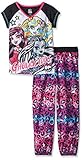 Monster High Big Girls' 2 Piece Pant Set, Multi, Large(10/12)