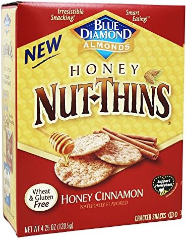 Blue Diamond Growers - Honey Nut Thins Honey Cinnamon - 4.25 oz (pack of 2)