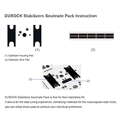 DUROCK Stabilizers V3, Screw in Stabilizers with