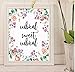 Office Print Cubicle Sweet Cubicle Office Décor New Job Gift Office Wall Art Cubicle Décor Floral Watercolor Print Office Art