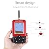 Fish-FinderiGarden-Portable-Fish-Finder-Rechargeable-Wireless-Sonar-Sensor-Fishfinder-Depth-Locator-with-Fish-SizeWater-TemperatureDot-Matrix-45m-Range