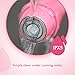 Lavany Ladies Electric Shaver, Portable Electric Razor for Facial Hair Removal, Painless Hair Remover