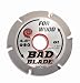 KwikTool USA BBC450 Bad Blade Carver 4-1/2" 6 Tooth With 1" Arbor And 7/8", 5/8", And 20mm Reduction Rings primary
