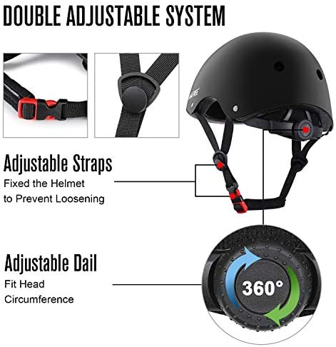 Black sports helmet for activities, $18.99