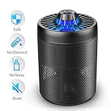 DOUHE Bug Zapper, Mosquito Killer Trap - Mosquito Trap Light Electric Insect Killer UV LED Lamp Physical Mosquito Repellent No Radiation,Indoor Use Only,Black Color