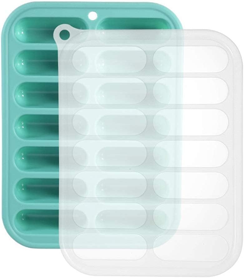 Ice cube mould 3Pack Silicone Ice Cube Molds With Lid Food Grade