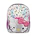 Hello Kitty Rainbow Glitter Pink Bow Pocket Backpack for Girls