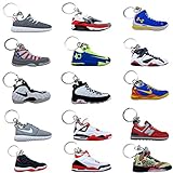 (#AJ15Pack) Jordan Basketball Sneakers Keychain Ringkey Collection Value Pack