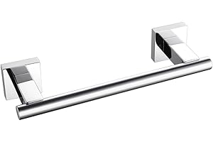 Miyili 9-Inch Hand Towel Bar SUS 304 Stainless Steel Towel Holder Rack for Bathroom or Kitchen Wall Mount Polished Finish, A0