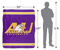 Ashland University Blanket, 50"x60" Primary Logo