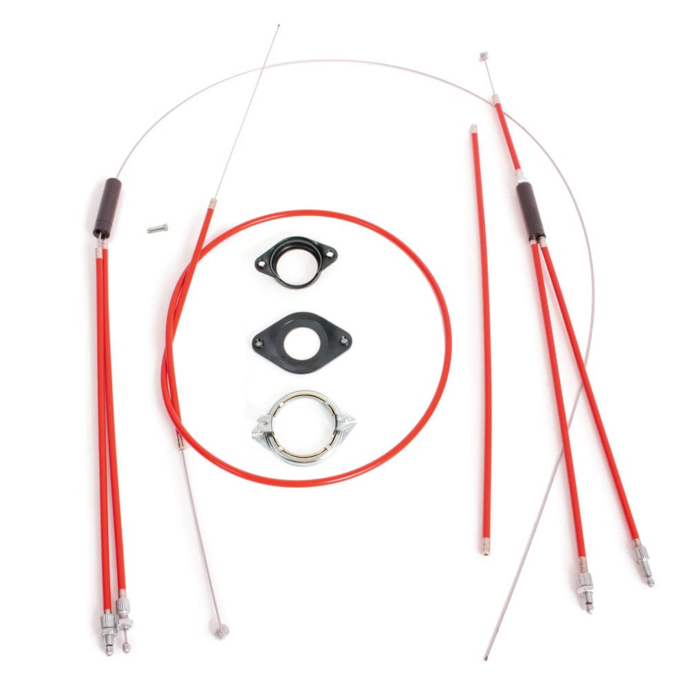 Eastern Bikes Gyro Set with Cable set, Black (Red)