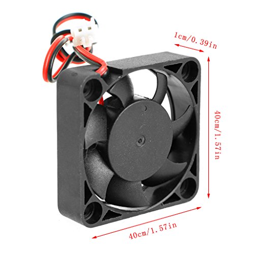 SCASTOE 40x40x10mm DC 24V 2-Pin 0.10A PC Computer CPU System Brushless Cooling Fan 4010 - Thumbnail 5