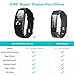 Fitness Tracker by Runme – Upgraded 2018 3rd Generation Activity Tracker, Sports Fitness Watch with Sleep and Heart Rate Monitor, IP67-rated Waterproof Smart Band with Pedometer for Smartphone