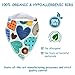 2018 Baby Bandana Drool Bibs & BPA Free Banana Teether Toothbrush Bundle - Super Soft Milk Fabric - Perfect For Sensitive Skin - Cute & Colorful Unisex Pattern - For Baby Boys & Girls 0-36 Months Old