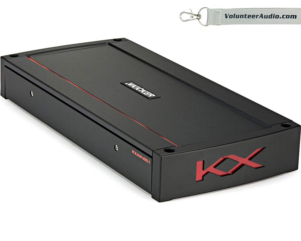 Kicker KXA2400.1 Class D Monoblock Car Audio Amplifier 2400w Amp