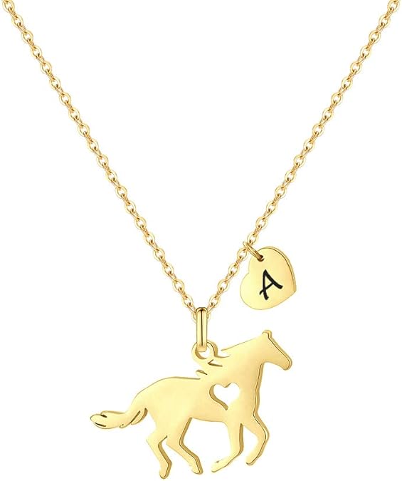 mother and child horse necklace