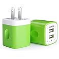 USB Wall Charger, [2-Pack] 2.1A AILKIN 2-Port USB Phone Charger Block Plug Power Adapter Charging Base for iPhone 15 14 Plus/Mini/Pro 13 12 Max SE 11 XS XR X 8 Plus Google Pixel 7 7a 6 pro 6a 5 Box