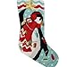 Alice Doria 21“ Handmade Hooked Penguin Christmas Stocking with Beautifully Detailed Pattern