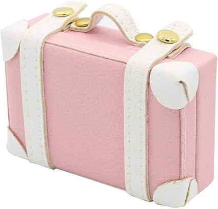 Exquisite Mini Gepäck Box 6 Punkte Tragetasche Koffer Creative-Miniatur