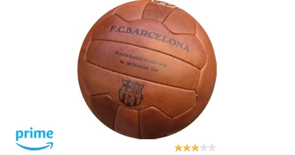 Balón Oficial FCB Retro: Amazon.es: Deportes y aire libre