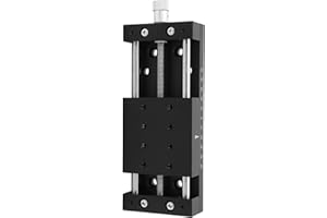Manual Linear Stage Table Knob Type Fine Tune Linear Stage Aluminum Alloy Trimming Platform for Optical Equipment