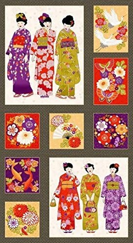 Makower Kimono - 60cm Panel