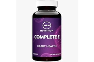 MRM Nutrition Complete E | 400 IU Vitamin E | Heart Health | with Vitamin C| Gluten-Free | 30 Servings