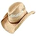 Raffia Hat with Band-Light Brown Band