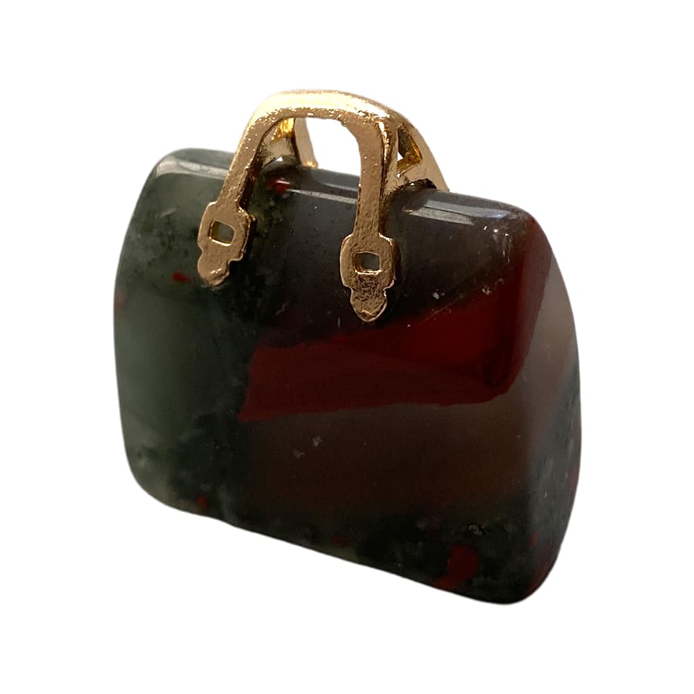 VIE Mini Crystal Handbags, 2-2.5cm, Bloodstone