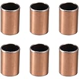 QUARKZMAN Gleitlager 3x5x5mm - 10 Stück Ölfreie Buchsen Karbonstahl