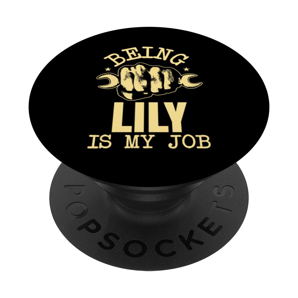 Being Lily Is My Job PopSockets Swappable PopGrip
