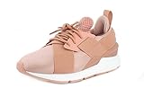 PUMA Women's Muse Satin En Pointe Wn Sneaker, Peach