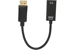 Active DisplayPort to HDMI Adapter, PVC Material, 4K 60Hz High Sound Quality, Perfect for Computers and Large Screen Display