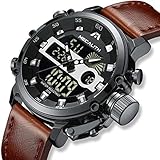 MEGALITH Mens Sports Watches Military Digital Gents Watch Chronograph Waterproof Wrist Watches for Man Boys Kids with Led Backlight Analog Quartz Multifunction Cool Watches Alarm Stopwatch Calendar