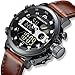 MEGALITH Mens Sports Watches Military Digital Gents Watch Chronograph Waterproof Wrist Watches for Man Boys Kids with Led Backlight Analog Quartz Multifunction Cool Watches Alarm Stopwatch Calendar