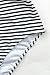 CUPSHE Fashion Women's Stripe Cutout Halter One-Piece Halter Padding Swimsuit (M, Stripe)
