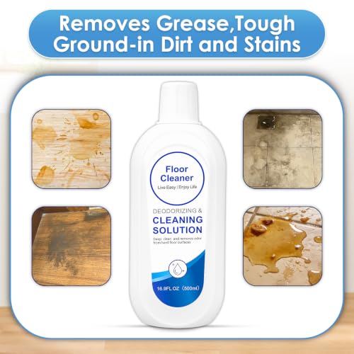 Floor Cleaning Solution for Tineco ONE S3, S5, S7, S9 Artist, Deep Cleaning for Hard Floors, Floor Cleaner for All Tineco Cordless Wet and Dry Vacuum Cleaners 500ml * 1