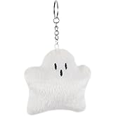 COHEALI 2Pcs Ghost Plush Keychain for Purse Backpack Bag Charm Soft Decorative Accessories Cute Plush Pendant
