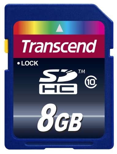 Transcend 8GB Class 10 SDHC Card (TS8GSDHC10)
