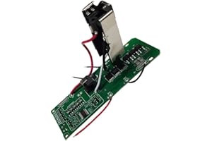 Replacement 18V Li-Ion Battery Protection Circuit Board PCB for for Ryobi P108 RB18L40 Power Tools, Green Resin Metal Board f