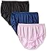 Hanes Women's Nylon Brief & High Cut Panties Multi-Packs, White, 8
