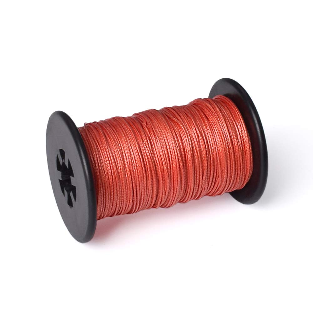 Bow String Serving Thread 30m 0.025" Nylon String Serving Thread replacement for Bowstring Archery Supplies Red